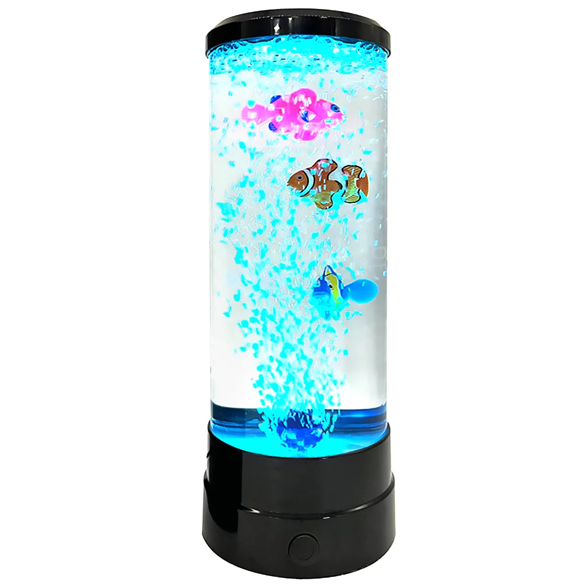 Rzvnmko LED Fish Lamp round with Vibrant 6 Color Changing Light Effects. the Large Sensory Synthetic Jelly Fish Tank Aquarium Mood Lamp.Ideal Gift